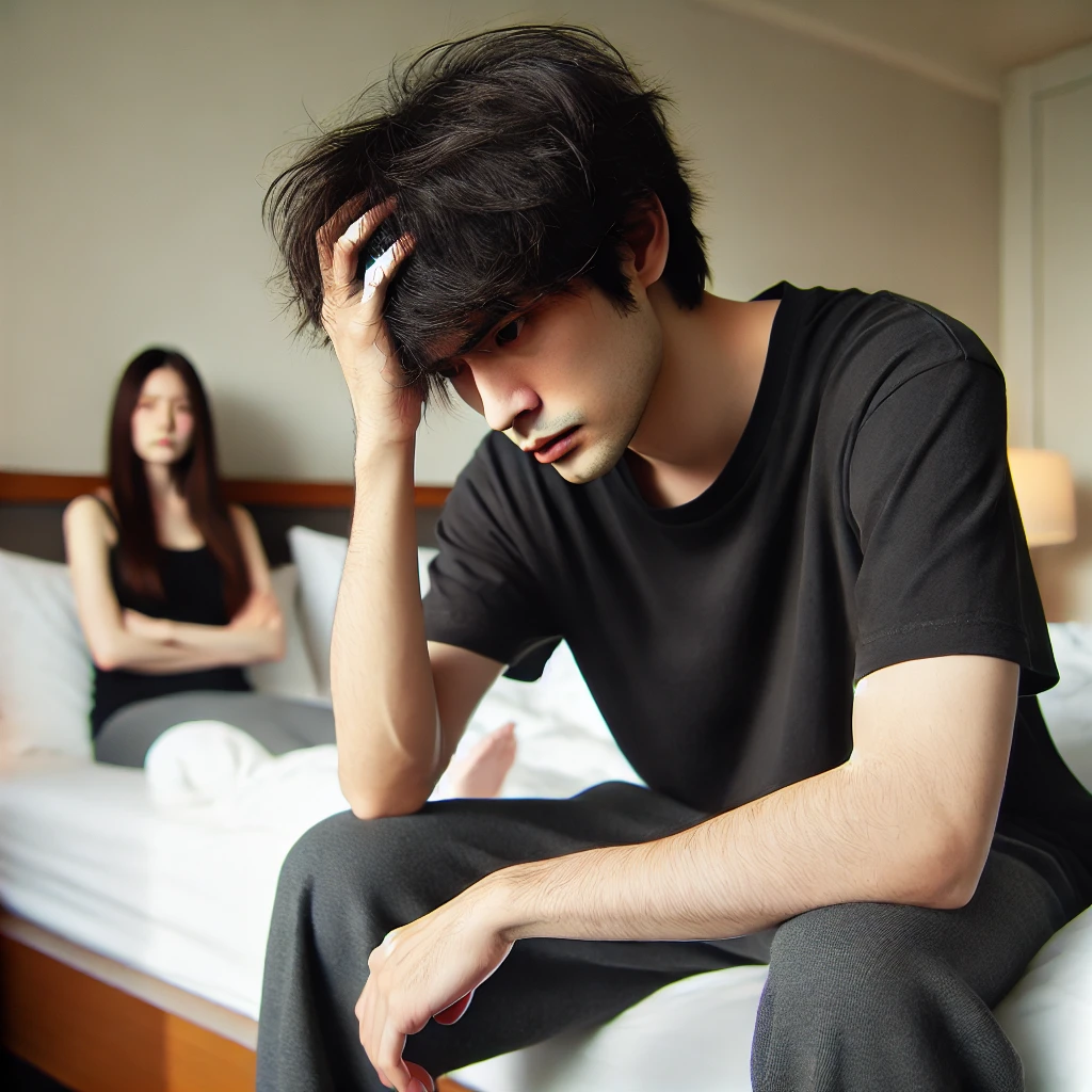 早漏に悩む男性