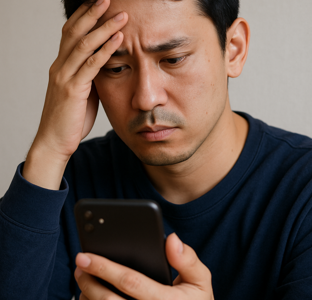 スマホ使用が男性機能に与える影響とデジタルデトックスの効果