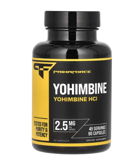 ヨヒンビンのサプリ