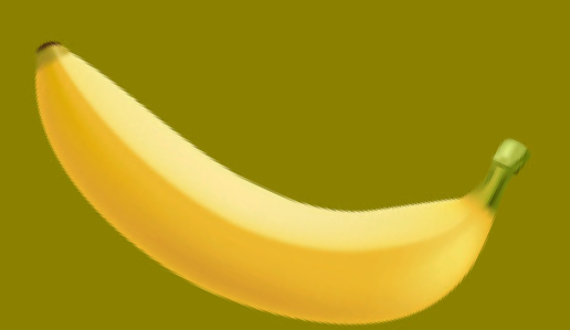 勃起したバナナ