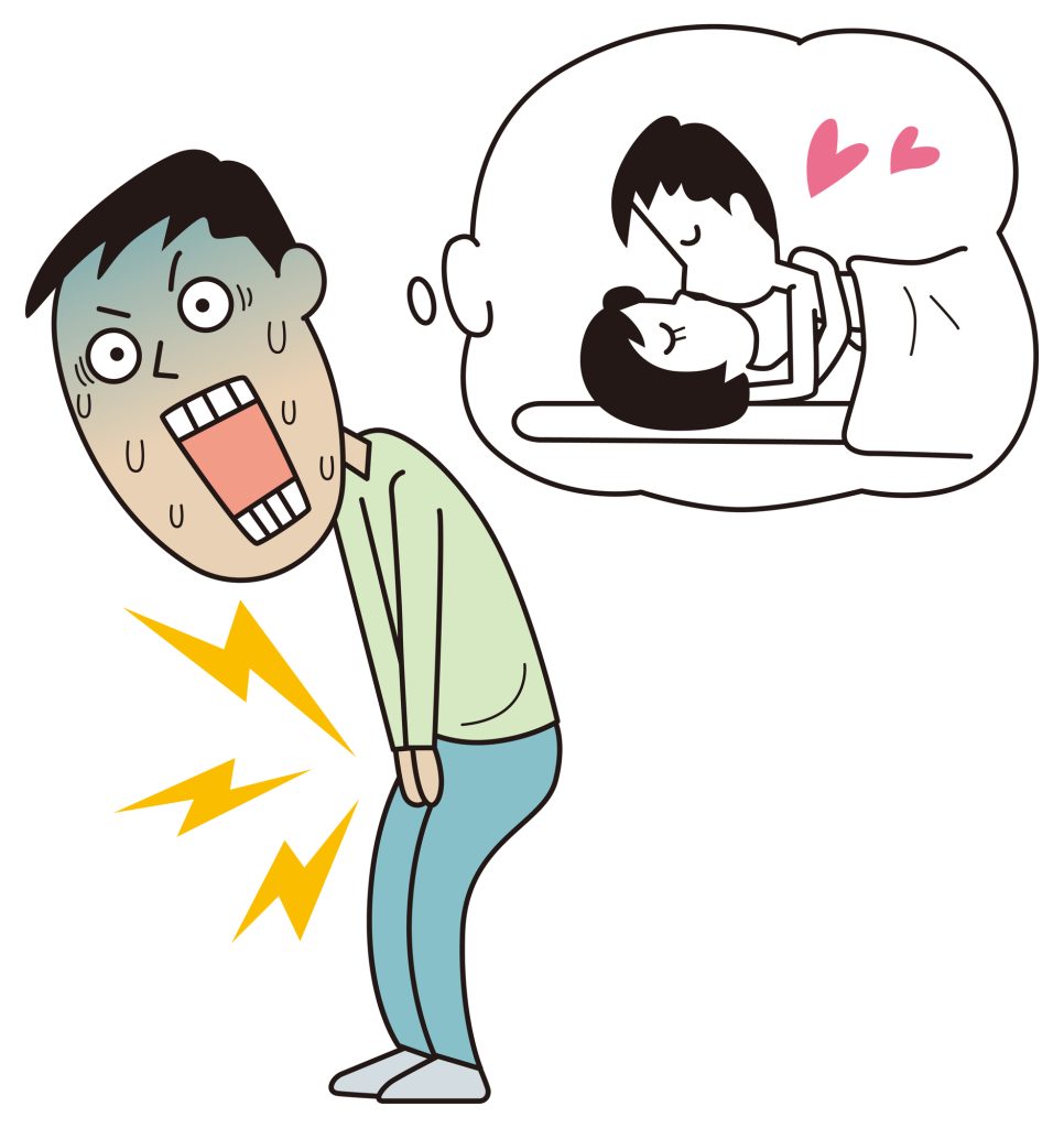 男性の性病イラスト